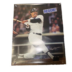 Reggie Jackson Reggie Bar Poster 15in x 18in 1978 New York Yankees Vintage